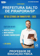 Kit de Estudos para o Concurso Prefeitura Salto de Pirapora/SP para Professor de Educação Física
