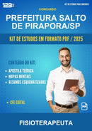 Kit de Estudos para o Concurso Prefeitura Salto de Pirapora/SP para Fisioterapeuta