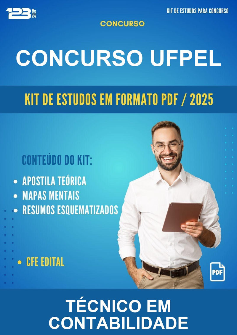 Kit de Estudos para o Concurso Ufpel para Técnico Em Contabilidade