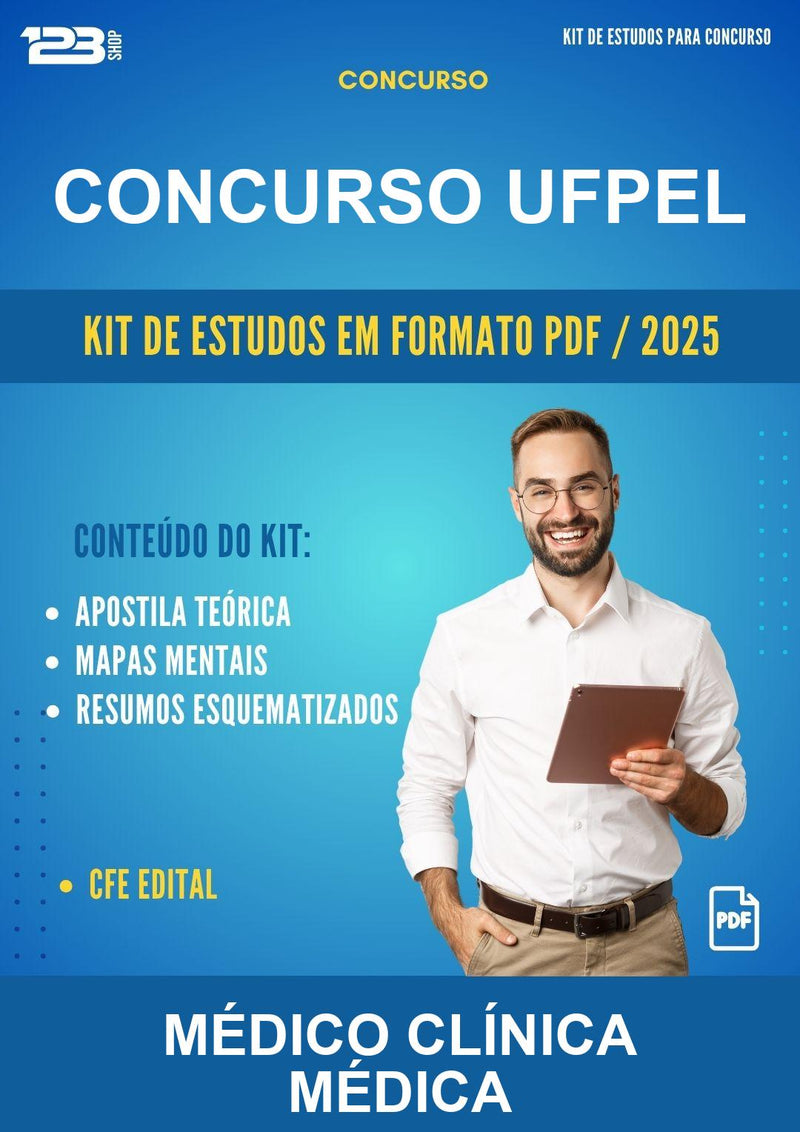 Kit de Estudos para o Concurso Ufpel para Médico Clínica Médica