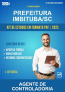 Kit de Estudos para o Concurso Prefeitura Imbituba/SC para Agente de Controladoria
