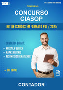 Kit de Estudos para o Concurso Ciasop para Contador
