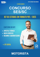 Kit de Estudos para o Concurso Ses/SC para Motorista