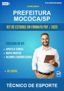 Kit de Estudos para o Concurso Prefeitura Mococa/SP para Técnico de Esporte