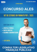 Kit de Estudos para o Concurso Ales para Consultor Legislativo Finanças Públicas