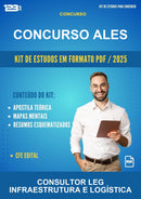 Kit de Estudos para o Concurso Ales para Consultor Leg Infraestrutura E Logística