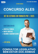 Kit de Estudos para o Concurso Ales para Consultor Legislativo Bem-estar dos Animais