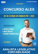 Kit de Estudos para o Concurso Ales para Analista Legislativo Contabilidade