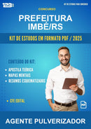 Kit de Estudos para o Concurso Prefeitura Imbé/RS para Agente Pulverizador
