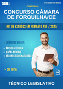 Kit de Estudos para o Concurso Câmara de Forquilha/CE para Técnico Legislativo