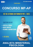Kit de Estudos para o Concurso Mp-ap para Analista Ministerial Psicologia