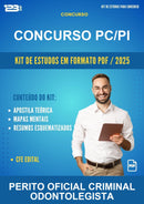 Kit de Estudos para o Concurso Pc/PI para Perito Oficial Criminal Odontolegista