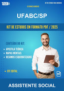 Kit de Estudos para o Concurso Ufabc/SP para Assistente Social