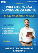 Kit de Estudos para o Concurso Prefeitura São Domingos do Sul/RS para Agente de Combate Às Endemias
