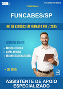 Kit de Estudos para o Concurso Funcabes/SP para Assistente de Apoio Especializado