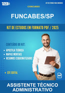 Kit de Estudos para o Concurso Funcabes/SP para Assistente Técnico Administrativo