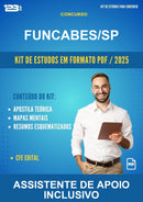 Kit de Estudos para o Concurso Funcabes/SP para Assistente de Apoio Inclusivo