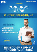 Kit de Estudos para o Concurso Igp/RS para Técnico Em Perícias Técnico Em Química