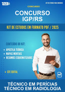 Kit de Estudos para o Concurso Igp/RS para Técnico Em Perícias Técnico Em Radiologia