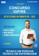 Kit de Estudos para o Concurso Igp/RS para Técnico Em Perícias Técnico Em Enfermagem