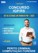 Kit de Estudos para o Concurso Igp/RS para Perito Criminal Computação Forense