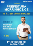 Kit de Estudos para o Concurso Prefeitura Morrinhos/CE para Professor de Linguagens
