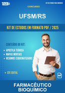 Kit de Estudos para o Concurso Ufsm/RS para Farmacêutico Bioquímico