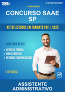 Kit de Estudos para o Concurso Saae Sp para Assistente Administrativo