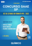Kit de Estudos para o Concurso Saae Sp para Químico