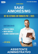 Kit de Estudos para o Concurso Saae Aimorés/MG para Assistente Administrativo