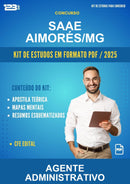 Kit de Estudos para o Concurso Saae Aimorés/MG para Agente Administrativo