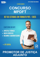 Kit de Estudos para o Concurso Mpdft para Promotor de Justiça Adjunto