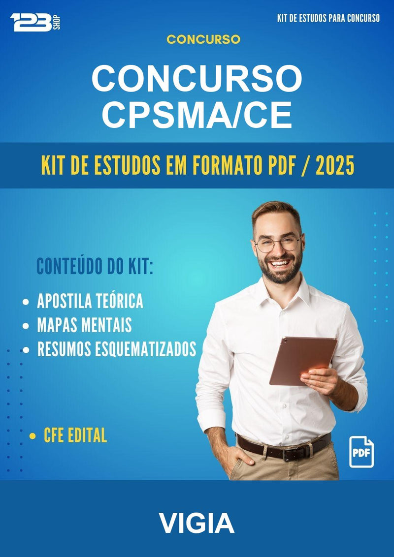 Kit de Estudos para o Concurso Cpsma/CE para Vigia