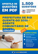 Apostila de Questões para Concurso da Prefeitura de Rio Quente-GO 2024 - Agente Comunitário de Saúde - 1.500 Questões