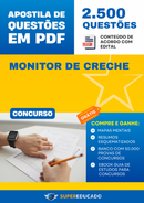 Apostila de Questões para Concurso de Monitor de Creche - 2.500 Questões