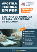 Apostila Teórica para Concurso Santana de Parnaíba SP 2024 - Professor de Biologia
