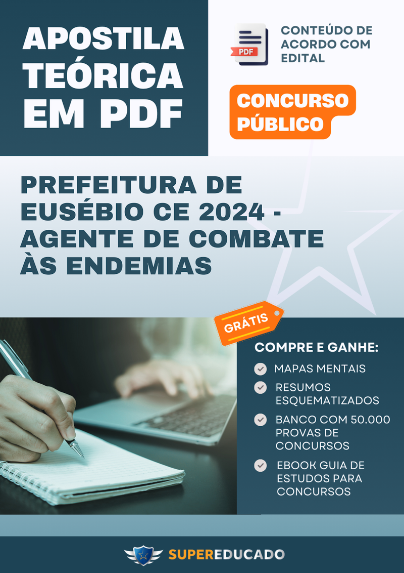 Apostila Teórica para Concurso da Prefeitura de Eusébio CE 2024 - Agente de Combate às Endemias