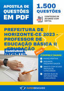 Apostila de Questões para Concurso da Prefeitura de Horizonte-CE 2023 - Professor de Educação Básica II - Educação Infantil - 1.500 Questões