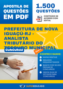 Apostila de Questões para Concurso da Prefeitura de Nova Iguaçú-RJ - Analista Tributário do Tesouro Municipal - 1.500 Questões