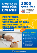 Apostila de Questões para Concurso da Prefeitura Caraibas BA - Engenheiro Civil - 1.500 Questões
