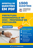 Apostila de Questões para Concurso da Prefeitura Brasília de Minas MG 2024 - Professor de Educação Física - 1.500 Questões