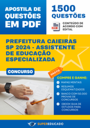 Apostila de Questões para Concurso UFCG PB 2024 - Nutricionista - 1.500 Questões