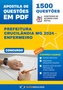 Apostila de Questões para Concurso da Prefeitura Crucilândia MG 2024 - Enfermeiro - 1.500 Questões