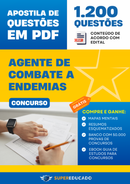 Apostila de Questões para Concurso de Agente de Combate a Endemias - Mais de 1.200 Questões
