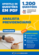 Apostila de Questões para Concurso de Analista Previdenciário - Mais de 1.200 Questões