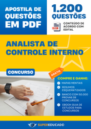 Apostila de Questões para Concurso de Analista de Controle Interno - Mais de 1.200 Questões