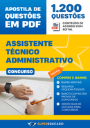 Apostila de Questões para Concurso de Assistente Técnico Administrativo - Mais de 1.200 Questões.