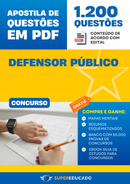 Apostila de Questões para Concurso de Defensor Público - Mais de 1.200 Questões.